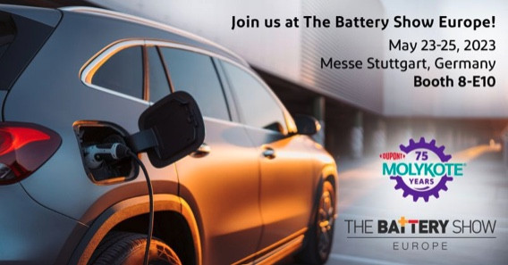 Join MOLYKOTE at The Battery Show Europe, 23.-25. May