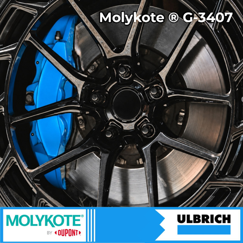 Molykote G-3407 - Spoľahlivé mazanie pre vodiace čapy brzdového strmeňa